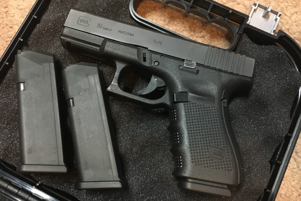 Glock 19 and Case